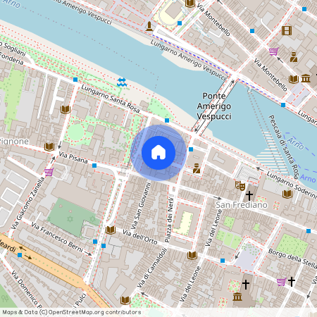 Via Lorenzo Bartolini, Florence, Tuscany 50124