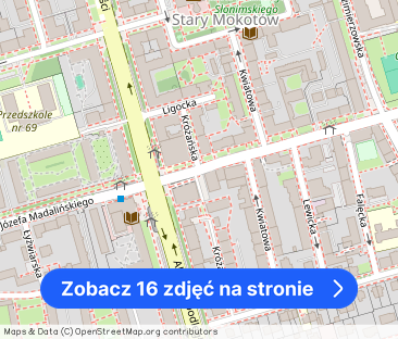 2 pokoje - 53m2 - Madalińskiego - Mokotów - Zdjęcie 1