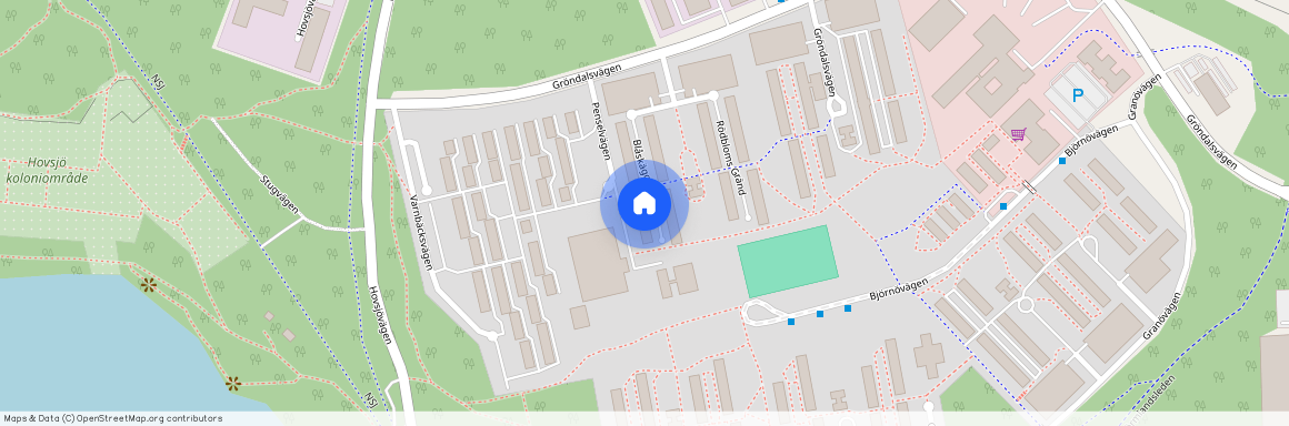 Hovsjö, Södertälje, Stockholm, Blåskäggs gränd 72