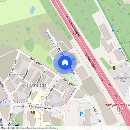 Drottning Kristinas esplanad 63, 170 67 Solna, Stockholm