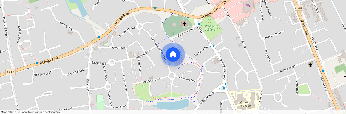 Chambers Walk, Stanmore, HA7