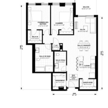 2 CH - 1 SDB - Gatineau - $3,400 /mo - Photo 4