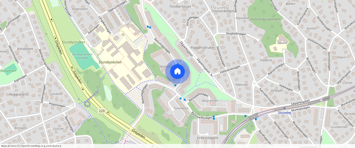 Bastuhagsvägen **, Stureby