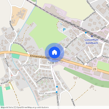 3432, Lützelflüh - Goldbach, Bahnhofstrasse, 1