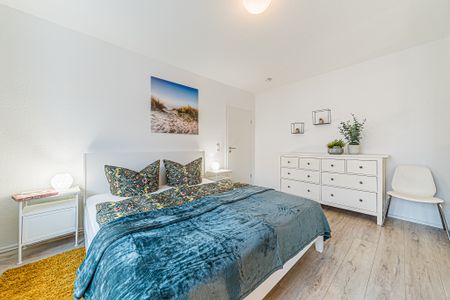 City-Residence: Modern möblierte 3-Zi.-Wohnung mit Balkon in F-Eschersheim - Photo 5