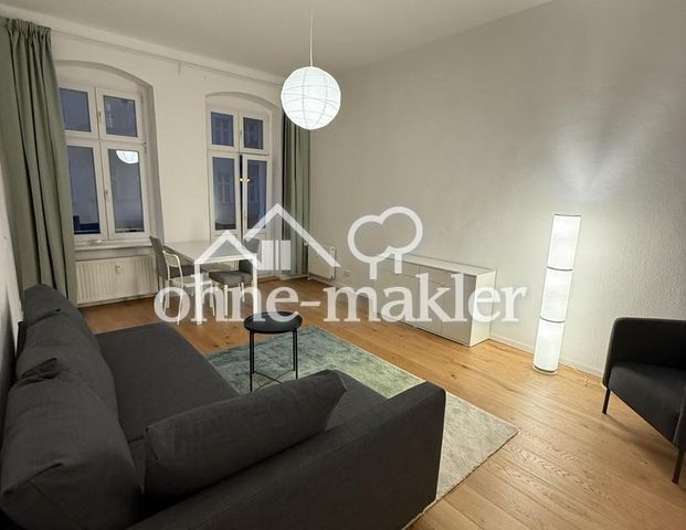 Möblierte 2 Zimmerwohnung Balkon Altbau Friedrichshain - Foto 1
