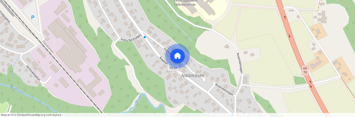 Hovslagarvägen, Hedemora