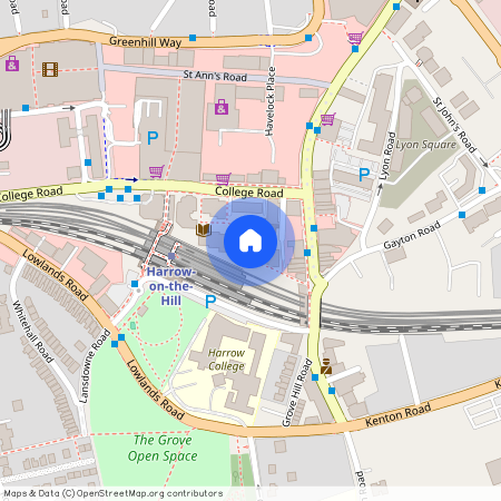 College Road, Perceval Square, HA1