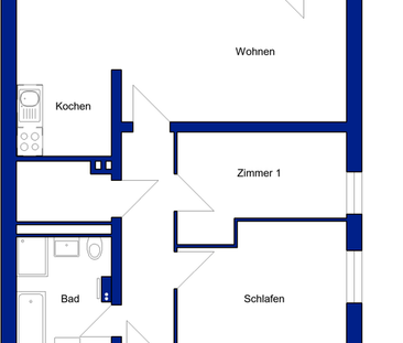 Offenes Wohnen, stilvolles Bad und Blick ins Grüne – jetzt entdecken! - Photo 4