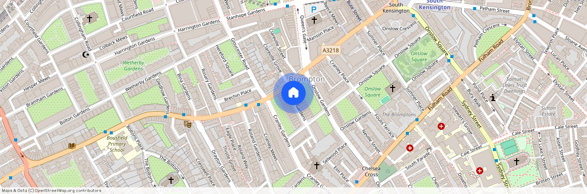 Onslow Gardens, South Kensington, London, SW7