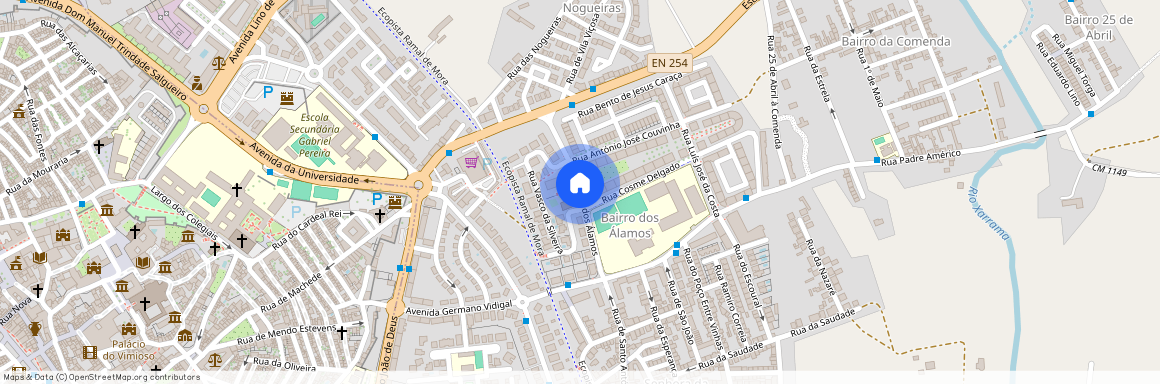 Praca dos Alamos, Evora