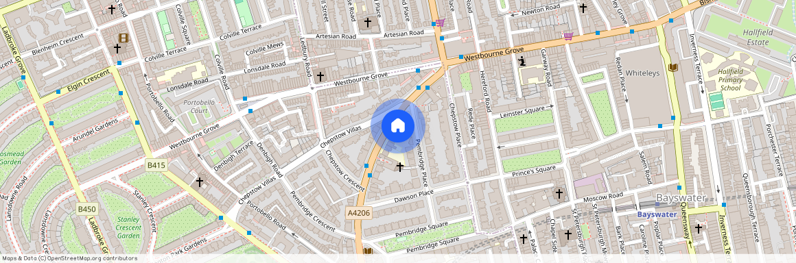 Pembridge Villas London W11, London, W11