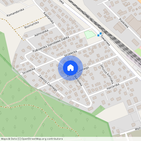 ul. Skarpowa, Rumia, wejherowski, pomorskie