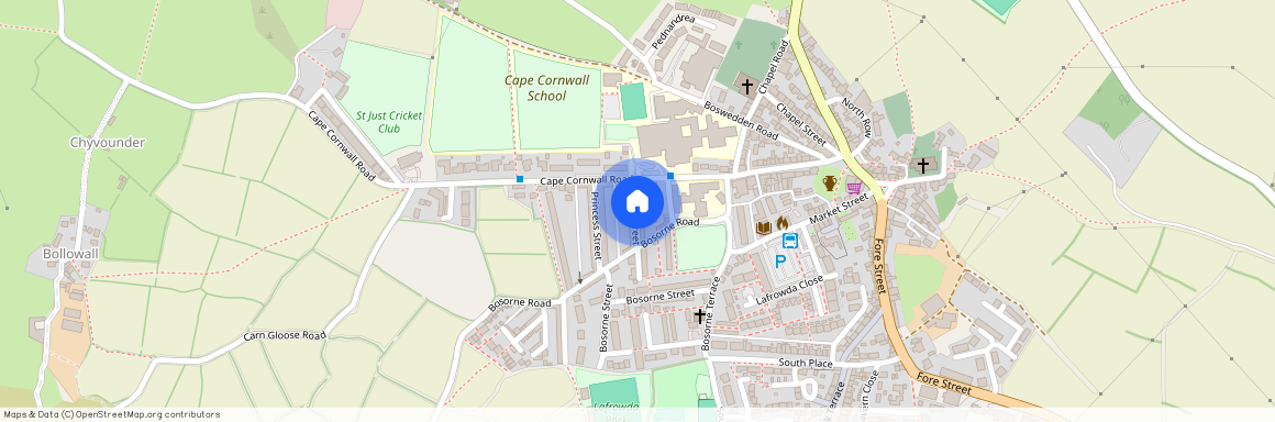 Queen St, Penzance, TR19