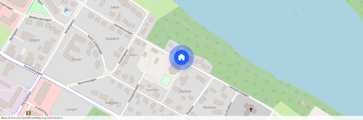 Laestadiusvägen, Pajala