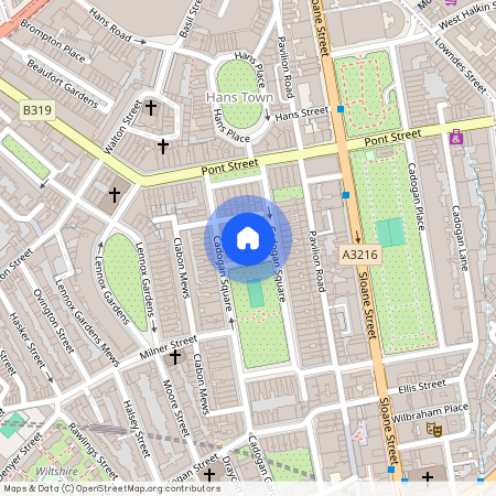 Cadogan Square Chelsea London