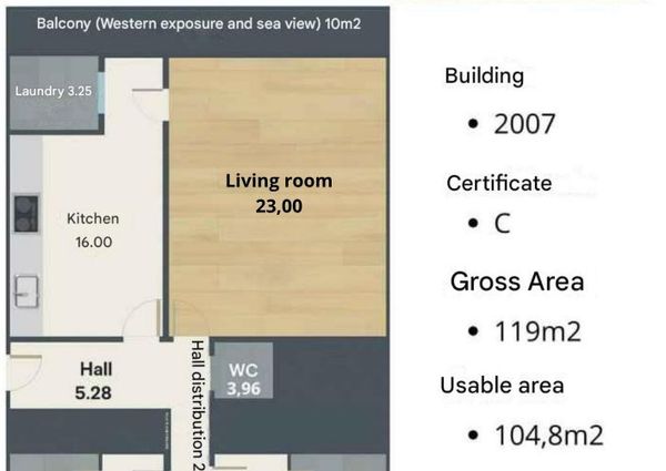 Apartamento T2 em Porto
