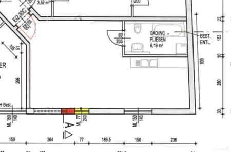 Prov-Frei - Dreihackengasse, nette Großgarconniere inkl. Küche zu vermieten ab sofort - Foto 5
