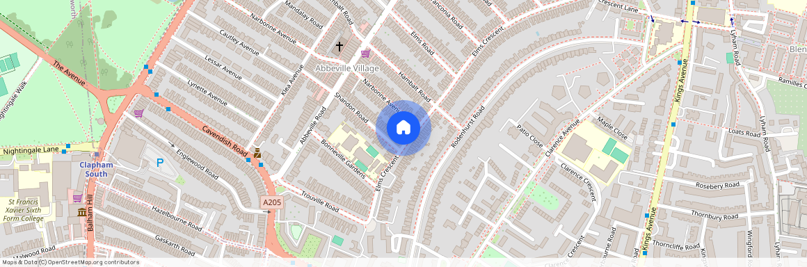 Elms Crescent, London SW4