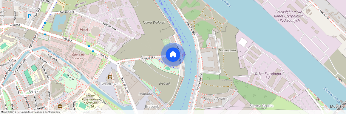 ul. Stępkarska, Śródmieście, Gdańsk, pomorskie