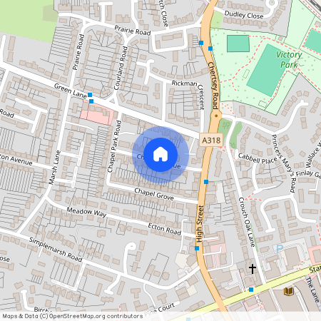 Chapel Avenue, Addlestone, KT15 1UH, Surrey