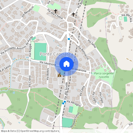 6946, Ponte Capriasca, Via Alle Scuole