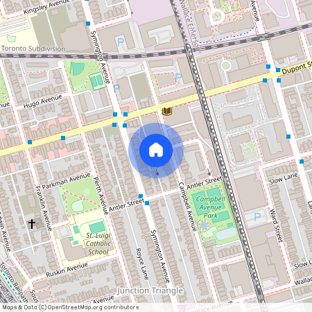 278 Campbell Avenue Unit# Upper, Toronto