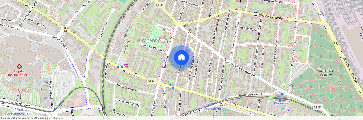 Rue du Cerf, Francja, Strasbourg