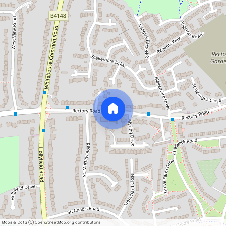 Rectory Road, Sutton Coldfield, Birmingham, B75 7RY