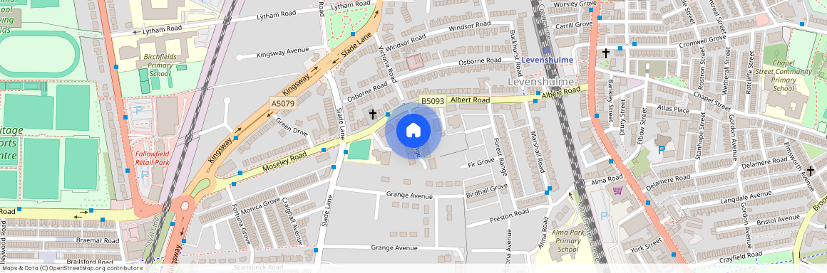 Beech Range, Manchester, M19