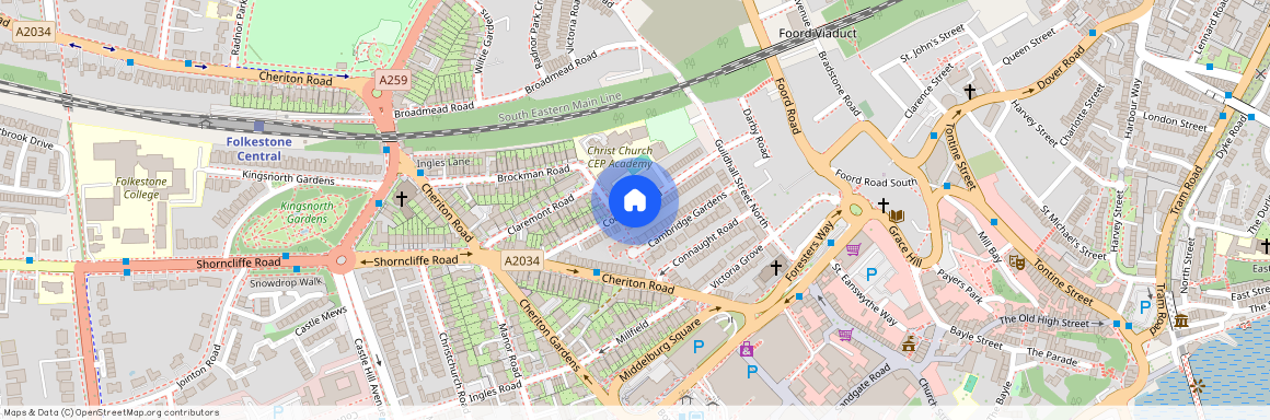 Coolinge Road, Folkestone, Kent, CT20