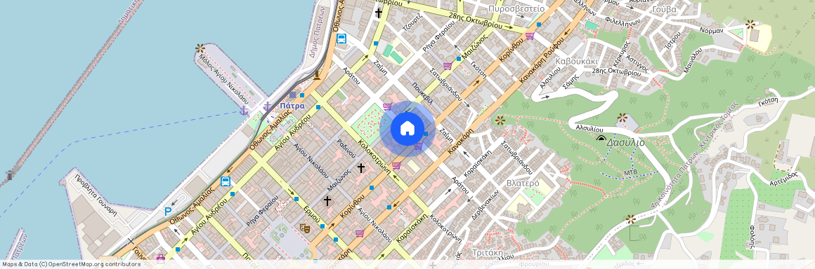 Αράτου 16, Πάτρα 262 21, Ελλάδα (26221)