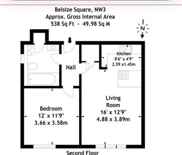 1 Bed Flat, Belsize Square, NW3 - Photo 4