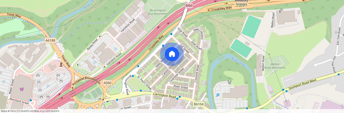 Yates Street, Stockport, SK1