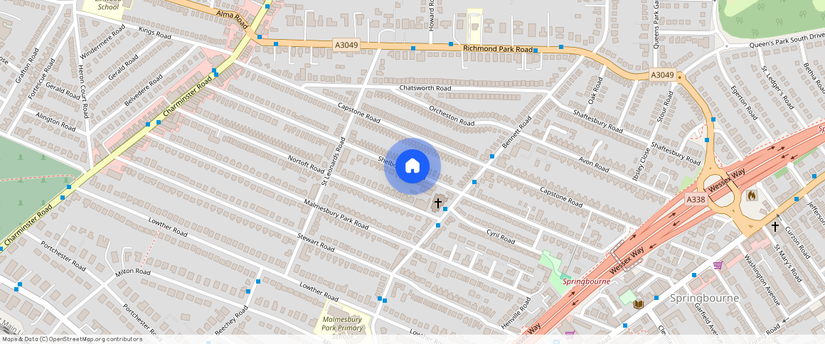 Shelbourne Road, Bournemouth, BH8