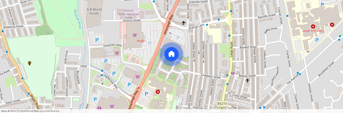 Hilton Square, Leigh, WN7