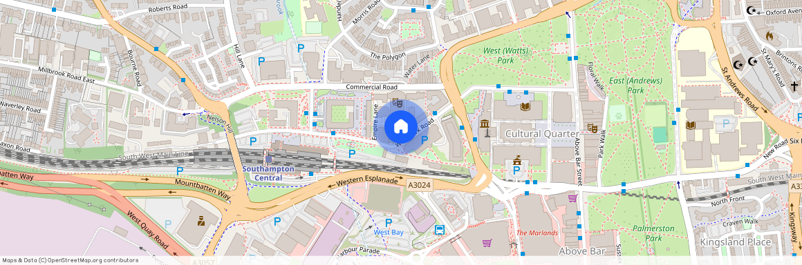 Flat 72, Empire View 30 West Park Road, Southampton