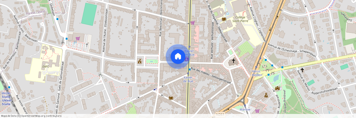 Rue Xavier De Bue, 22, 1180, Uccle