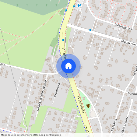 ul. 11 Listopada, Klimontów, Sosnowiec, śląskie