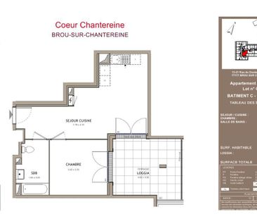 Location Appartement 2 pièces 40m² BROU SUR CHANTEREINE 77177 - Photo 2