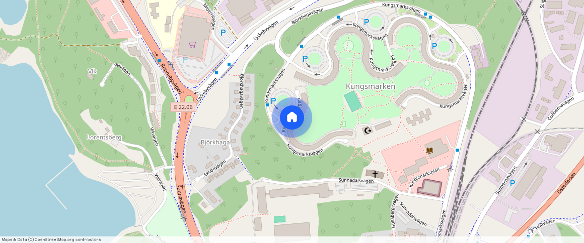 Kungsmarken, Karlskrona, Blekinge, Kungsmarksvägen 93