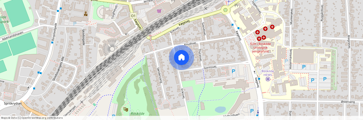 Eriksvej 44, st.. 5., Eriksvej, 4000 Roskilde