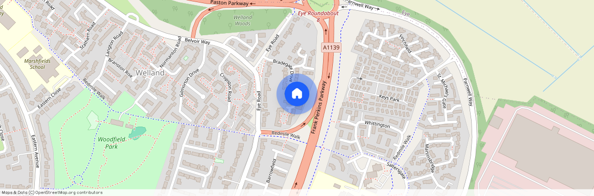 321 Clifton House, PE1