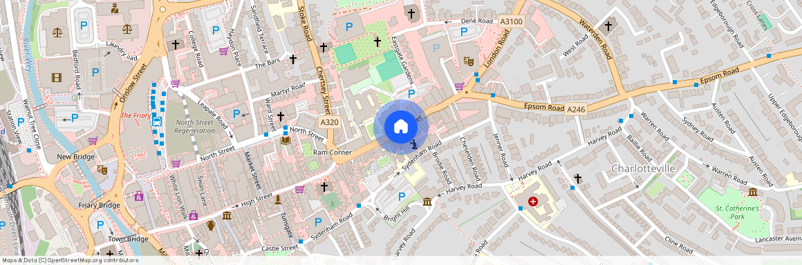 High Street, Guildford, Surrey, GU1 3JD