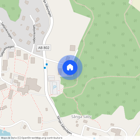 Sånga-säbyvägen, Svartsjö