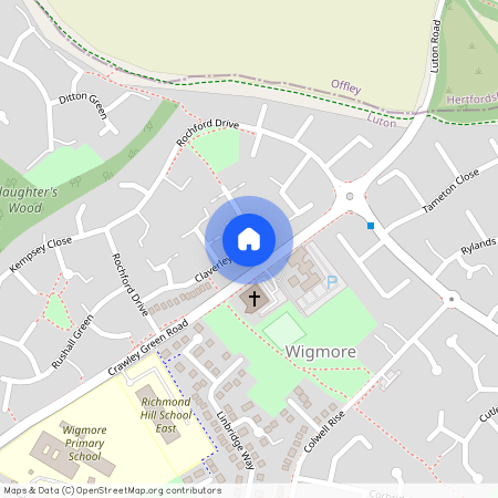 Claverley Green, Luton, Bedfordshire, LU2