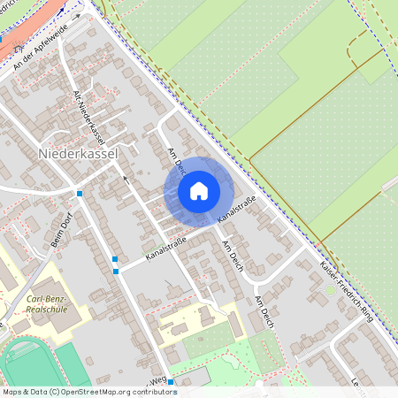 Am Deich, Düsseldorf