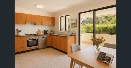 HUGE 67 m² 1 Bed + Study Nook | 2 Big Balconies | Separate Laundry/Storage | Bath + shower - Photo 3