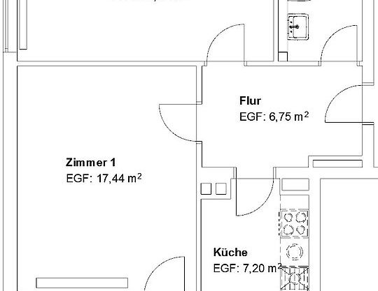 Tolle 2 ZKB mit Balkon Nahe Klinikum! - Foto 1