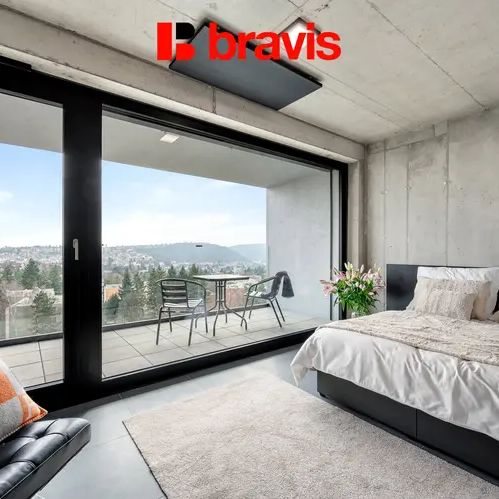 Pronájem 1+kk, Královopolská, Brno: All-in vybavení, wifi, garáž, gym - Photo 1